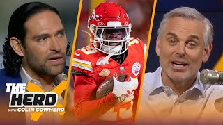 Kadarius Toneys controversial penalty results in Chiefs loss to Bills Whos to Blame  THE HERD [upl. by Irollam11]