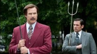 Anchorman 2 Fight Scene HD [upl. by Aitercal]