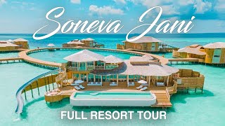 Best Luxury Hotel in the Maldives SONEVA JANI Full Resort Tour [upl. by Meesaw]