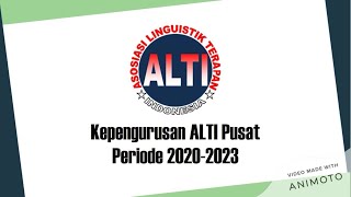 Profil Pengurus ALTI Periode 20202023 [upl. by Aeneas760]