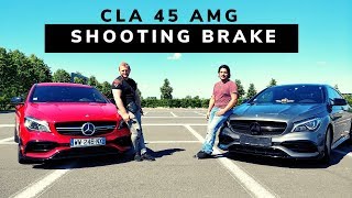 Test de 2 CLA 45 AMG Shooting Brake  Les Jumelles endiablées  😈 [upl. by Noswal]