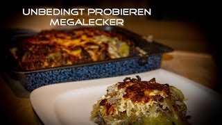 Kartoffel Apfel Hackfleisch Gruyere Auflauf Geschmacksbombe [upl. by Niamrahc]