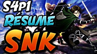 RÉSUMÉ  SHINGEKI NO KYOJIN snk  SAISON 4 s4  PARTIE 1  fr 🔍 [upl. by Irving]