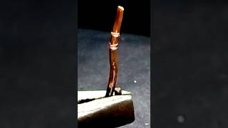 Copper wire PeelASMRyoutubeshortsasmr satisfying [upl. by Awjan]