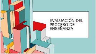 Evaluación del proceso de enseñanza [upl. by Enyalaj]