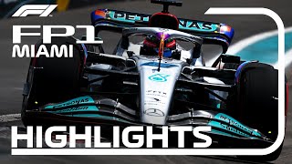 FP1 Highlights  2022 Miami Grand Prix [upl. by Tomkins213]