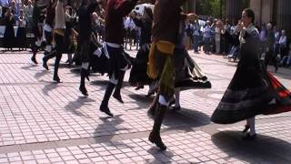 Galician traditional folk dance Muiñeira [upl. by Tertias]