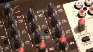 Обзор микшерного пульта Behringer Xenyx Q802Usb [upl. by Syhr147]