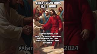 JESUS É O MESMO ONTEM HOJE E SEMPRE milagres biblia bíblia shorts [upl. by Ettennal680]