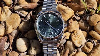 Omega Aqua Terra on Forstner Bullet Bracelet  Review [upl. by Razaile551]