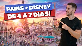 Roteiro perfeito por PARIS incluindo a DISNEY De 4 a 7 dias [upl. by Sonia]