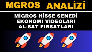 MGROS Hisse Senedi Analizi  Migros Teknik Analizi  Borsa [upl. by Adilen522]