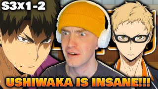 THIS MATCH IS GOING TO BE CRAZY  Volleybal Fan REACTS To HAIKYUU S3 Ep 12 [upl. by Ennaylil235]