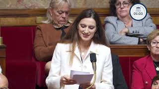 Question au Gouvernement de Manon Bouquin 08102024 [upl. by Laohcin477]