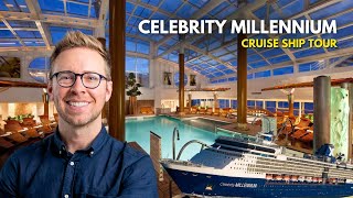 Celebrity Millennium BEST Cruise Ship Tour amp Secret Spots [upl. by Kablesh]