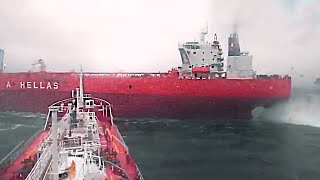 Biggest Ship Collisions and Mistakes Caught On Camera [upl. by Porush]