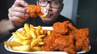 Buffalo Boneless Chicken Wings Recipe [upl. by Melita]