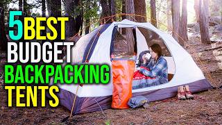 ✅Top 5 Best Budget Backpacking Tents in 2024  The Best Budget Backpacking Tents Reviews [upl. by Kunkle]