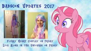 Babscon Update Panels Cosplay and Meet and Greets [upl. by Netaf716]