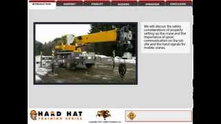 Online Rough Terrain Crane Safety Training [upl. by Nowed808]