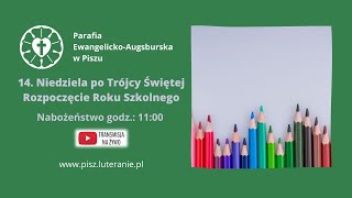 14 Niedziela po Trójcy Świętej  godz 1100 [upl. by Amitak981]