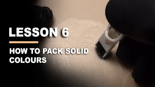 HOW TO TATTOO  LESSON 6  How To Pack Solid Colours [upl. by Flip]