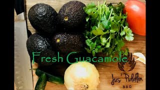 Fresh Guacamole Recipe [upl. by Norrab]