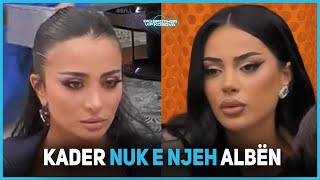 Kader nuk e njeh Albën e pyet si e ka emrin  Big Brother Vip Kosova [upl. by Sucramraj]