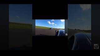 Tesla Plaid vs Bugatti Chiron Drag Race [upl. by Novyert]