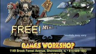 Games Workshop TV spot [upl. by Hpsoj918]