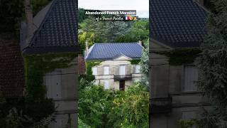 Help us encover the mystery of this Abandoned French Mansion 😥 shorts [upl. by Malchus167]