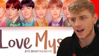 BTS  Love Myself Reaction [upl. by Kiker]