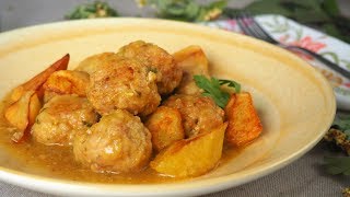 ALBÓNDIGAS con salsa A LA CERVEZA ¡Muy Jugosas [upl. by Tisdale]