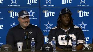 Tyler Guyton Introduction Press Conference  Dallas Cowboys 2024 [upl. by Phip]