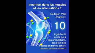 Collagen Vital  Développé pour les muscles et les articulations [upl. by Dnomal]