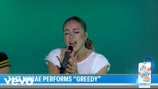 Tate McRae  greedy Live from The TODAY SHOW [upl. by Nosmoht987]