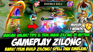 TERBARU❗ ITEM amp BUILD ZILONG PALING SAKIT 2023❗CARA MAIN amp COMBO ZILONG❗TUTORIAL amp GAMEPLAY ZILONG [upl. by Innaig]