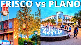 Frisco Texas vs Plano Texas  The Differences Between Frisco TX and Plano TX  Dallas Texas Suburbs [upl. by Bollen802]