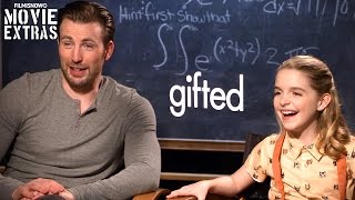 Gifted 2017 Chris Evans amp Mckenna Grace talk about their experience making the movie [upl. by Hniht]