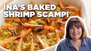 How to Make Ina’s 5Star Baked Shrimp Scampi  Barefoot Contessa Cook Like a Pro  Food Network [upl. by Bower]