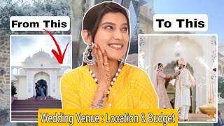 😍 Our WEDDING Venue  Why Destination Wedding Budget amp Everything  Super Style Tips [upl. by Aes]