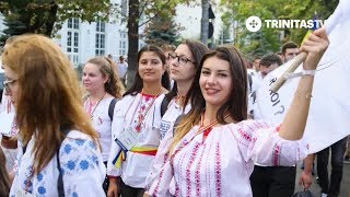 Imnul Întâlnirii Internaționale a Tinerilor Ortodocși  Sibiu 2018 [upl. by Gierc123]