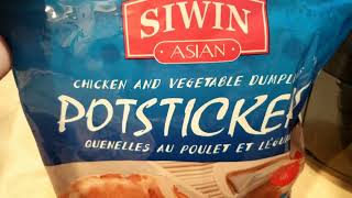 Cooking Siwin Potstickers in the Air Fryer Costco Brand [upl. by Nnylsaj373]