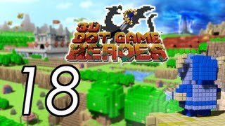 Lets Play 3D Dot Game Heroes 18 Flame Temple [upl. by Meijer647]