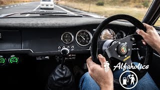 POV Drive to the top of STELVIO PASS in the Alfaholics GTAR290 [upl. by Kronick]