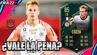 NICOLAS COZZA 85 WINTER WILDCARDS SBC PLAYER REVIEW  ¿VALE LA PENA  FIFA 22 ULTIMATE TEAM [upl. by Elbon]