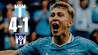 malmö ff vs kÍ klaksvík  41  HIGHLIGHTS  ucl qualification 202425  mff vs kÍ klaksvík MFFKIK [upl. by Inalej]