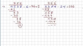 Dokończenie filmu pt Działania pisemne  mnożenie i dzielenie [upl. by Annahael]