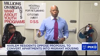 NYC caught redhanded moving Illegals into luxury apts in Harlem [upl. by Ausoj272]