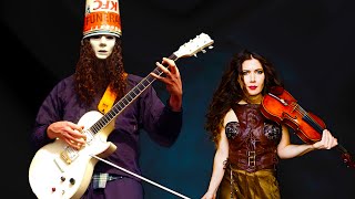 MAGGOT BRAIN  Buckethead with Lili Haydn amp Praxis 🎻🎸🤘 [upl. by De457]